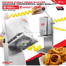 Curly Fries Potato Cutter Machine Commercial High Quality