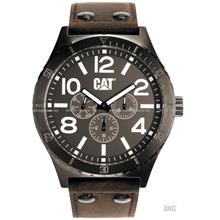 Caterpillar CAT Watches NI-159-35-535 CAMDEN 48mm Multi Leather Brown