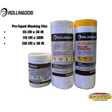 ROLLINGDOG PRE-TAPED MASKING FILM