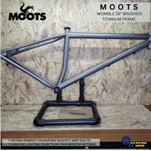 MOOTS WOMBLE 29&quot; BRUSHED TITANIUM (FRAME ONLY)