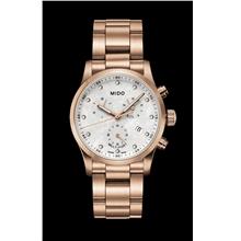 MIDO M005.217.33.116.00 MULTIFORT Lady Quartz Diamonds bracelet gold