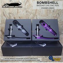 BOMBSHELL RATCHET 2 PC CRANKS (BMX)