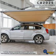 CA2025 2X2.5M CAR SIDE AWNING &amp; EXTENSION WALL