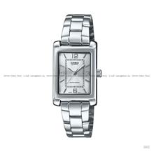 CASIO LTP-1234DD-7A STANDARD Analog 3-Hands 21mm SS Bracelet Silver
