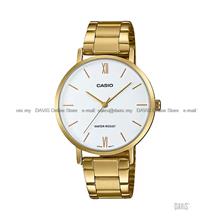 CASIO LTP-VT01G-7B STANDARD Analog Easy to Read 34mm BraceletWhiteGold