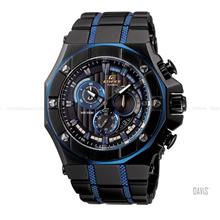 CASIO EFX-510BL-1AV EDIFICE GOLD LABEL chrono SS bracelet black blue