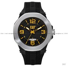 Caterpillar CAT Watches LT-141-21-137 HIVE Date 45mm Silicone Black