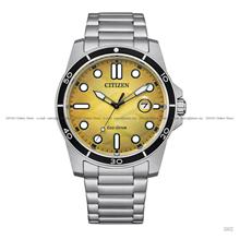 CITIZEN AW1816-89X Men's Watch Eco-Drive Date 41.5mm Bracelet Yellow