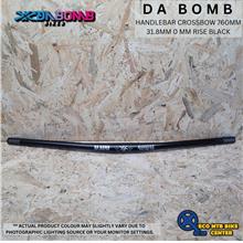 DA BOMB HANDLEBAR CROSSBOW 760MM 31.8MM 0 MM RISE BLACK