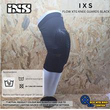 IXS FLOW XTG KNEE GUARDS BLACK