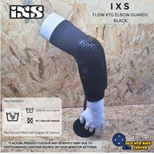 IXS FLOW XTG ELBOW GUARDS BLACK