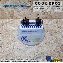 COOK BROS Racing GHOSTWORKS Front Hub with 20mm Axle - 20mm x 100mm