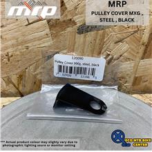 MRP PULLEY COVER MXg , STEEL , BLACK