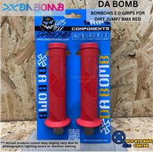 Da Bomb BonBon Grips 2.0 for Dirt Jump / Bmx Red