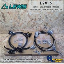 Lewis LHP+ U4 Axial Cylinder 4 Pistons Hydraulic Disc