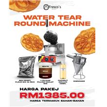 BUSINESS PACKAGE Water Tear Round Waffle Machine