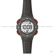 BUM BM07102 Unisex Digital Watch Chrono Quartz 34mm Silicone Black