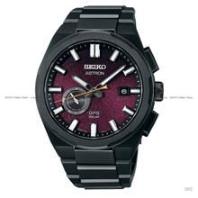 SEIKO SSJ029 ASTRON GPS Solar 42mm Cherry Blossom Titanium Bracelet LE