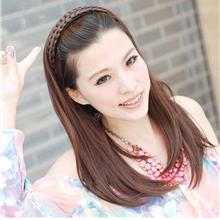 Half wig extension ZX3/ ready stock/ rambut palsu