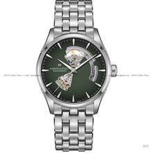 HAMILTON H32705160 JAZZMASTER OPEN HEART Automatic 42mm Bracelet Green
