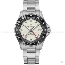 HAMILTON H82555150 KHAKI NAVY SCUBA GMT Automatic 43mm Bracelet Silver
