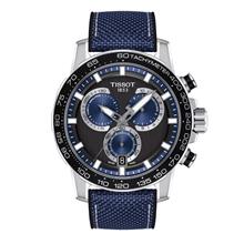 TISSOT T125.617.17.051.03 SUPERSPORT CHRONO Quartz 45.5mm Textile Blue