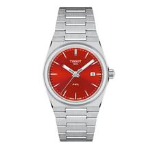 TISSOT T137.210.11.421.00 PRX Quartz Date 35mm SS Bracelet Red