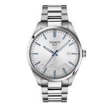 TISSOT T150.410.11.031.00 PR 100 JUNGFRAUBAHN Date Quartz 40mm Silver