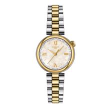 TISSOT T152.010.22.118.01 DESIR Quartz 28mm SS Bracelet White MOP Gold