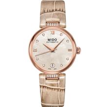 MIDO M022.207.66.116.12 BARONCELLI II Lady Auto Diamonds leather MOP