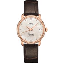 MIDO M027.207.36.106.00 BARONCELLI Heritage Auto diamonds leather MOP