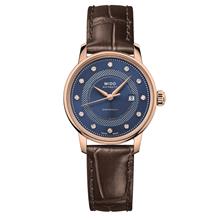 MIDO M037.207.36.046.01 BARONCELLI II Date Diamonds Auto 30mm Leather