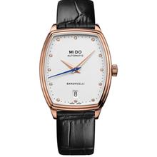 MIDO M041.307.36.016.00 BARONCELLI Diamonds Auto 31mm Leather White