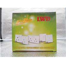 LWD 1GANG FLUSH SWITCH SOCKET