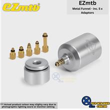 EZMTB METAL FUNNEL WITH 5 ADAPTER