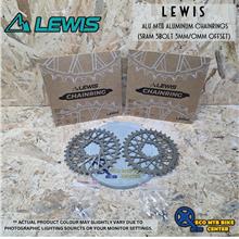 Lewis ALU MTB Aluminum Chainrings 32T (SRAM 3BOLT 3mm/0mm OFFSET)