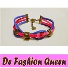 DIY CREATIVE LEATHER BRACELET #A08