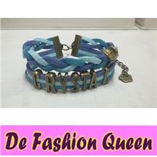 DIY CREATIVE LEATHER BRACELET #B08