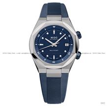 MIDO M0475071704100 MULTIFORT 8 Two Crowns Auto 40mm Rubber Strap Blue