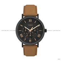 TIMEX TW2V91600 Southview Multifunction 41mm Quartz Leather BlackBrown
