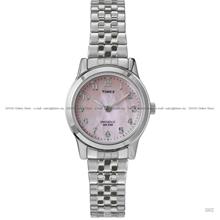 TIMEX TW2W35200 Main Street Perfect Fit 25mm Expansion Band Pink MOP