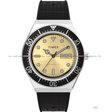 TIMEX TW2W47600 M79 Day Date Automatic 40mm Rubber Strap Champagne