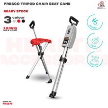 FWJ178 Fresco Tripod Chair Seat Cane Stick