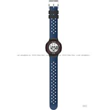 BUM BM08305A Women's Digital Watch Quartz 36.5mm Silicone Strap Blue