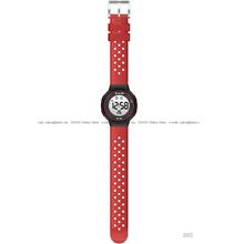 BUM BM08310 Women's Digital Watch Quartz 36.5mm Silicone Strap Red