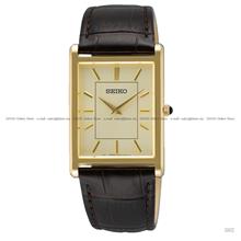 SEIKO SWR106P1 CONCEPTUAL REGULAR Quartz 27.2mm Leather Gold Brown