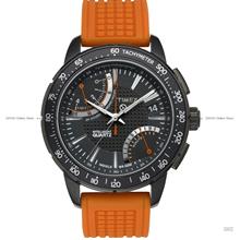 TIMEX T2N707 Fly-Back Intelligent Quartz Chrono 42mm Silicon Orange