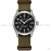 HAMILTON H69509930 KHAKI FIELD MECHANICAL POWER RESERVE 40mm Black