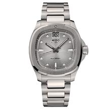MIDO M0495264408100 MULTIFORT TV BIG DATE Auto 40mm Titanium Bracelet