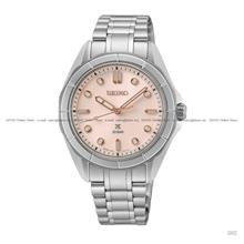 SEIKO SUR597J1 Women’s PROSPEX Marine Quartz 34mm SS Bracelet Pink